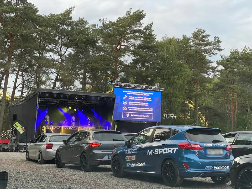 LED-Wand-Projekt Autokino Safariland Stukenbrock